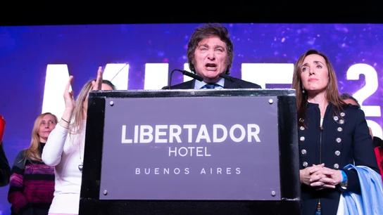 Javier Milei, tras las elecciones primarias en Argentina Javier Milei, tras las elecciones primarias en Argentina