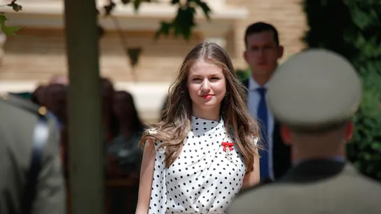 La princesa Leonor en la Academia Militar de Zaragoza: su jornada empezará a las 6:30 y tendrá pocos permisos La princesa Leonor en la Academia Militar de Zaragoza: su jornada empezará a las 6:30 y tendrá pocos permisos