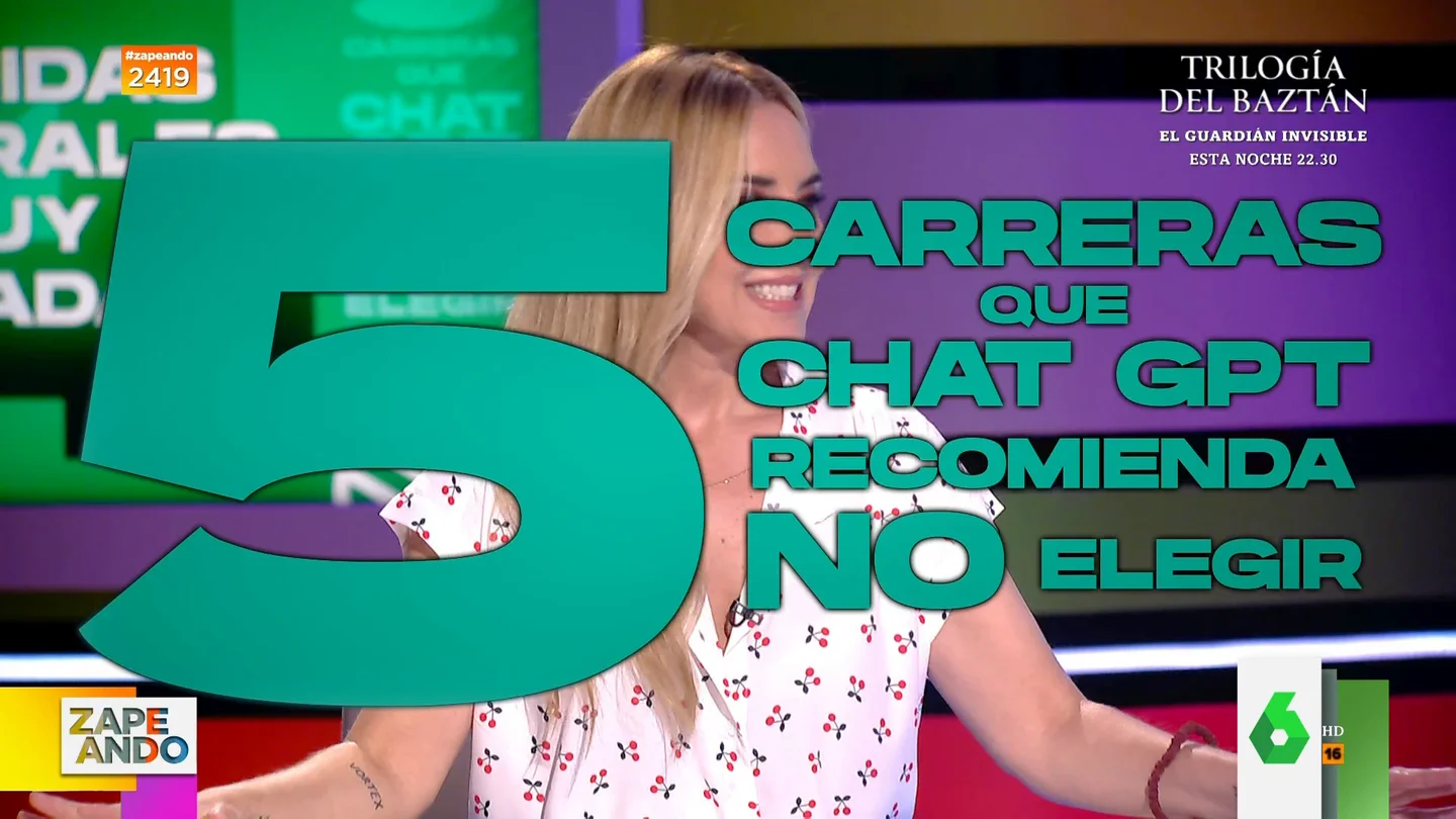 Las cinco carreras que no debes elegir: Chat GPT selecciona las que tienen peores salidas laborales Las cinco carreras que no debes elegir: Chat GPT selecciona las que tienen peores salidas laborales