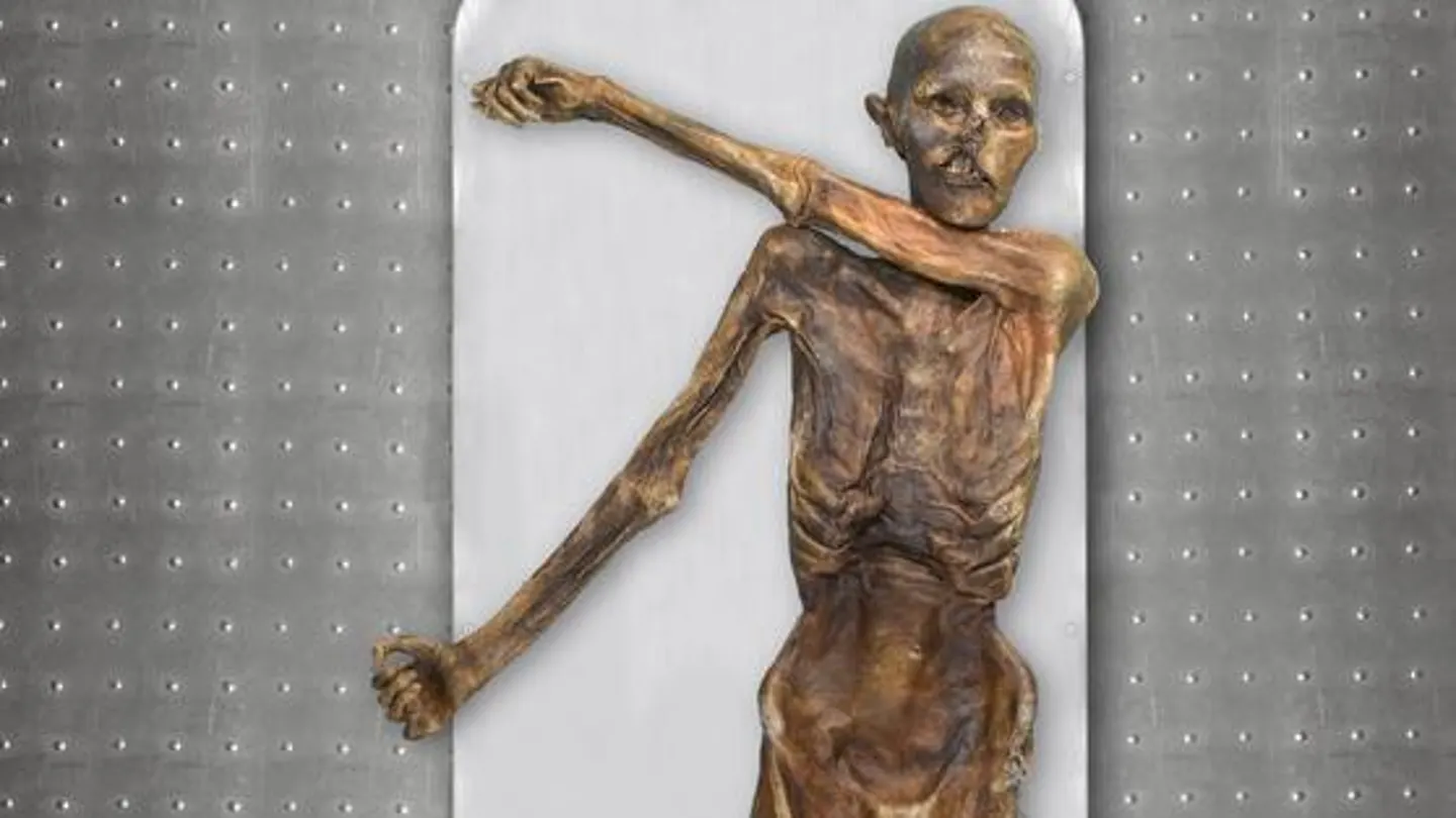 Ötzi, conocido como el Hombre de los Hielos, tiene más de 5.300 años de antigüedad y es la momia más antigua preservada en hielo que se conoce Ötzi, conocido como el Hombre de los Hielos, tiene más de 5.300 años de antigüedad y es la momia más antigua preservada en hielo que se conoce