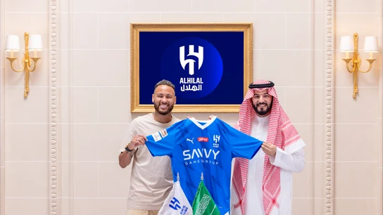 Neymar, con el Al Hilal Neymar, con el Al Hilal