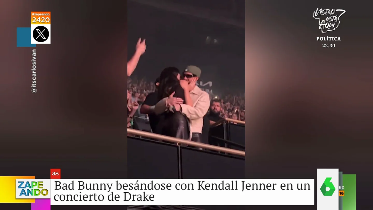 ¿La pareja del año? Kendall Jenner y Bad Bunny se muestran así de cariñosos en un concierto de Drake ¿La pareja del año? Kendall Jenner y Bad Bunny se muestran así de cariñosos en un concierto de Drake