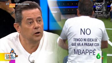 La decisión de Tomás Roncero para que dejen de preguntarle sobre el fichaje de Mbappé por el Real Madrid