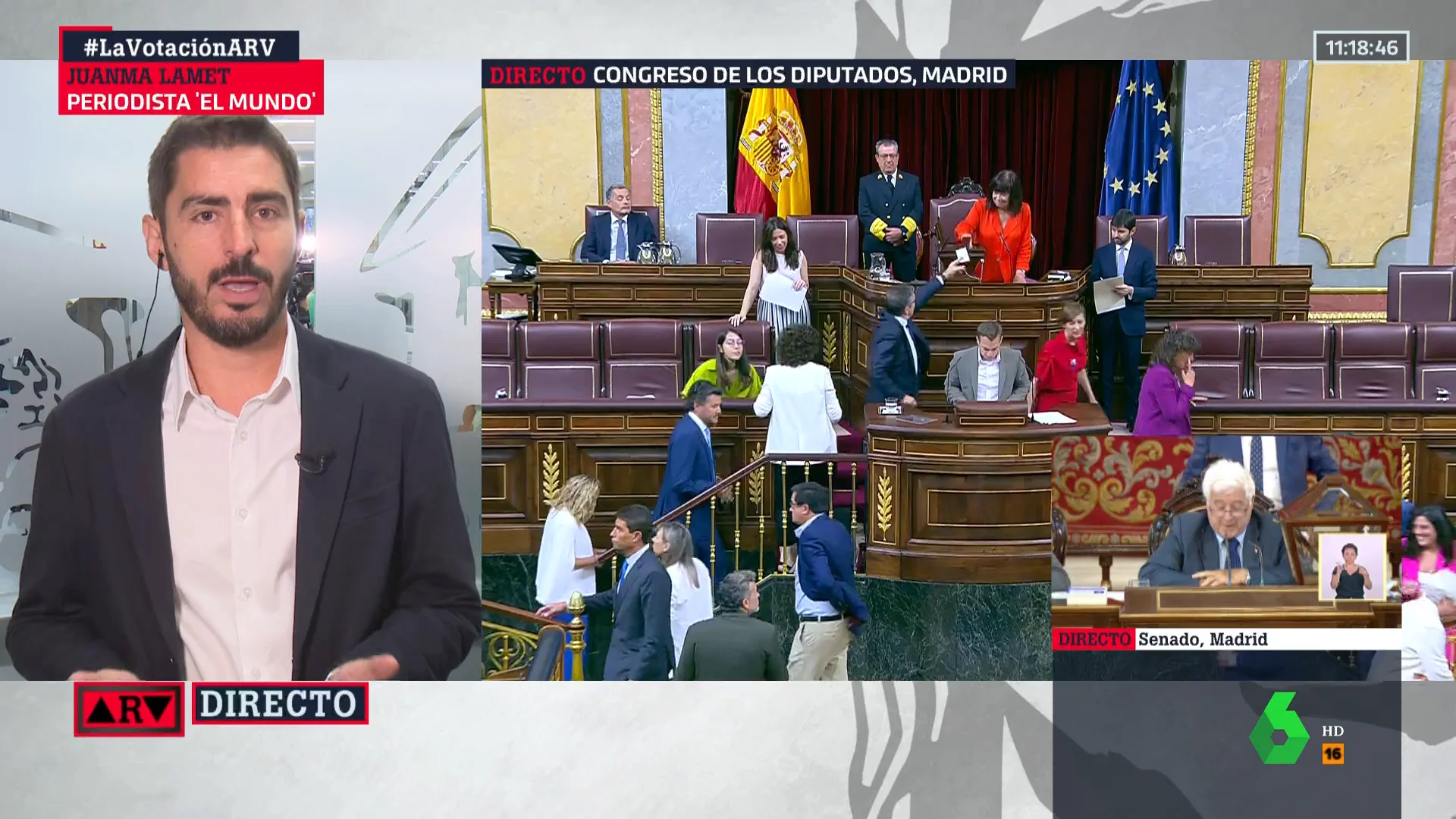 El análisis de Juanma Lamet tras los resultados de la Mesa del Congreso: "Es un jaque mate a Feijóo"