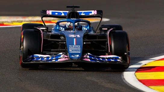 Esteban Ocon con Alpine Esteban Ocon con Alpine