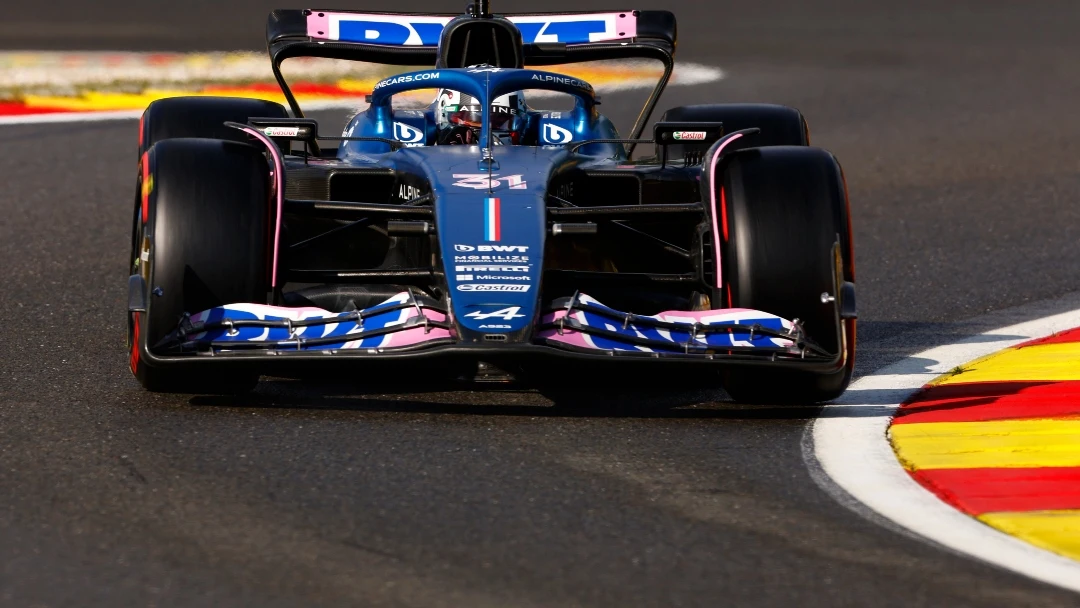 Esteban Ocon con Alpine