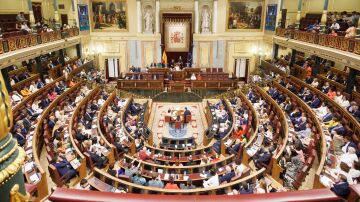Sesión Constitutiva de la XV Legislatura en el Congreso de los Diputados, a 17 de agosto de 2023, en Madrid (España)