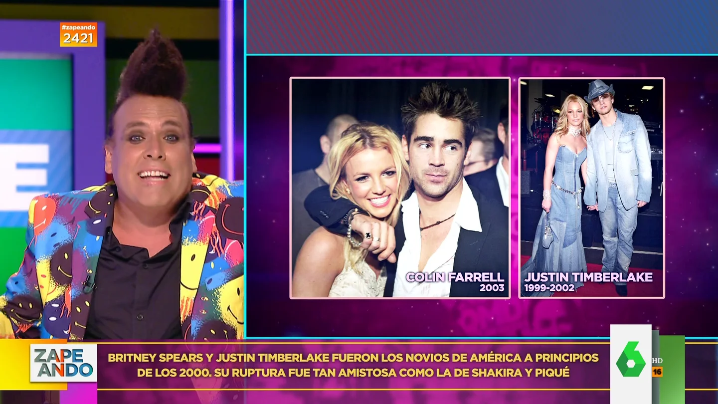De Colin Farrell a Justin Timberlake: Torito repasa algunas de las rupturas más sonadas de Britney Spears De Colin Farrell a Justin Timberlake: Torito repasa algunas de las rupturas más sonadas de Britney Spears