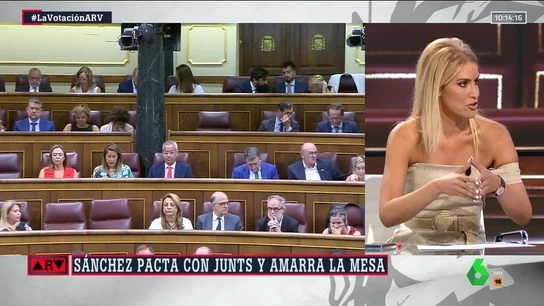 El contundente mensaje de Afra Blanco al PP y a Vox, "Estamos a punto de reeditar el Gobierno de coalición y España no ha roto" El contundente mensaje de Afra Blanco al PP y a Vox, "Estamos a punto de reeditar el Gobierno de coalición y España no ha roto"