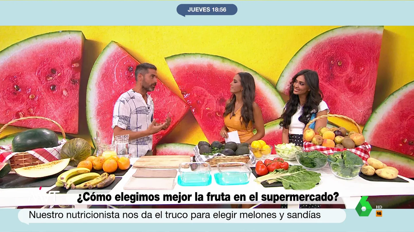 El nutricionista Pablo Ojeda explica por qué no se debe comprar la sandía y el melón cortado El nutricionista Pablo Ojeda explica por qué no se debe comprar la sandía y el melón cortado