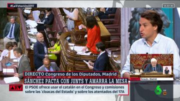 Orriols, tras la votación de la Mesa del Congreso: "Junts empieza a jugar a ser parte de la aritmética parlamentaria"