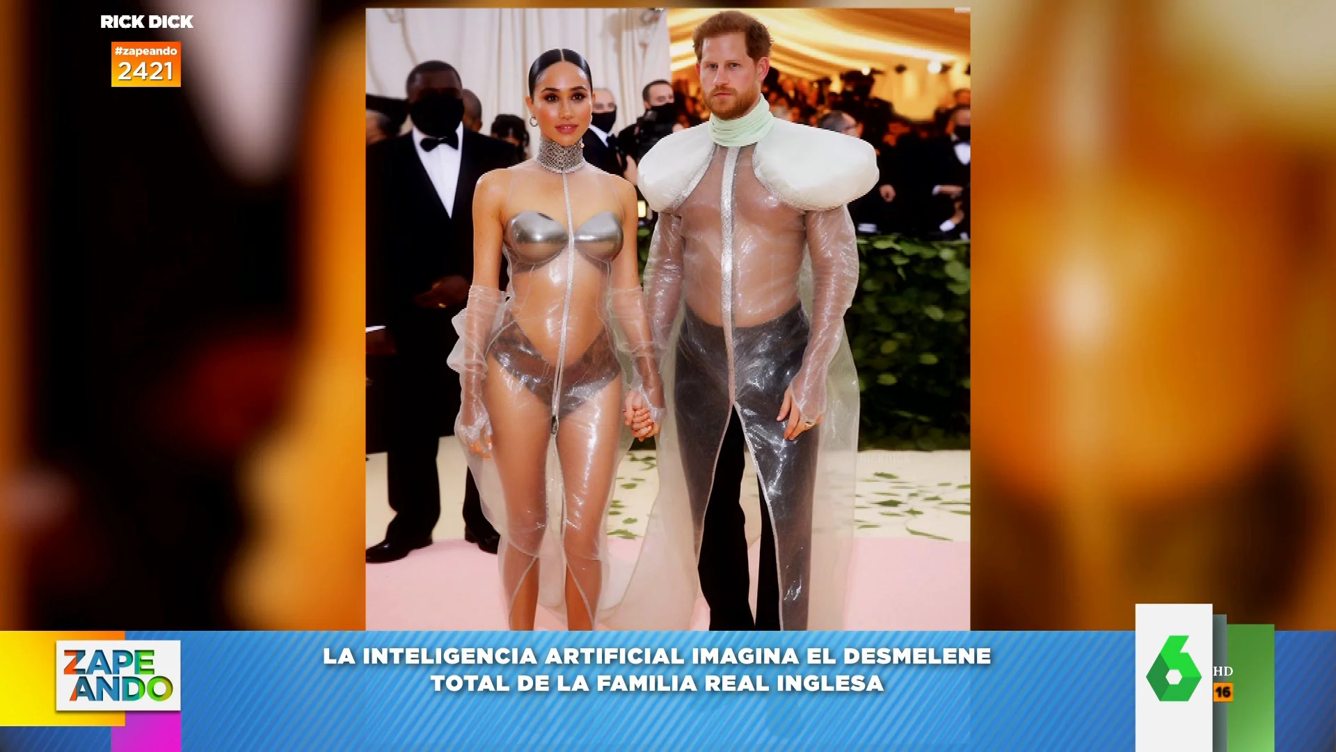 Los outfits con los que la familia real británica acudiría a la Gala Met: así los imagina la IA