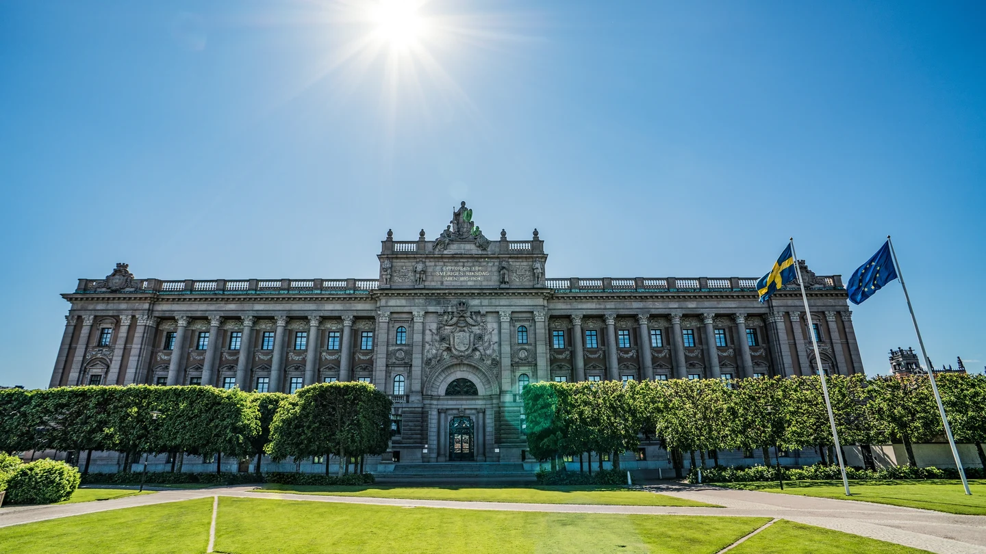 El Palacio del Parlamento de Suecia (Riksdag) El Palacio del Parlamento de Suecia (Riksdag)
