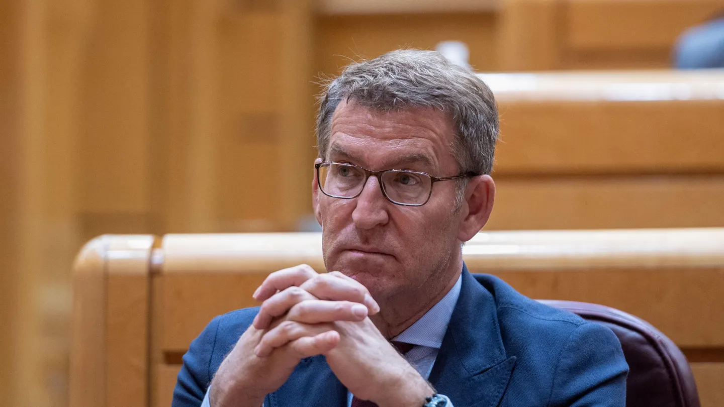 Imagen de archivo del líder del PP, Alberto Núñez Feijóo Imagen de archivo del líder del PP, Alberto Núñez Feijóo