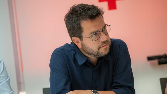 El president de la Generalitat de Catalunya, Pere Aragonès. El president de la Generalitat de Catalunya, Pere Aragonès.