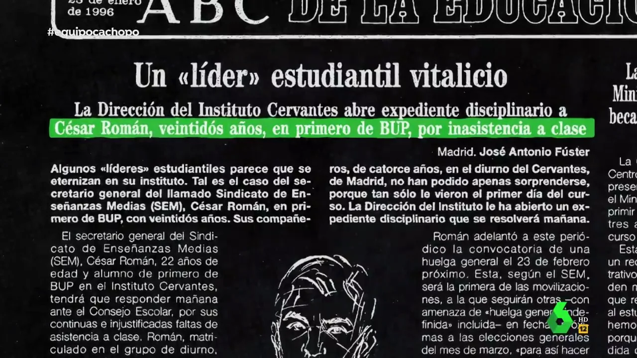 El pasado oculto del 'rey del cachopo' en la Falange: "Acabó mal"