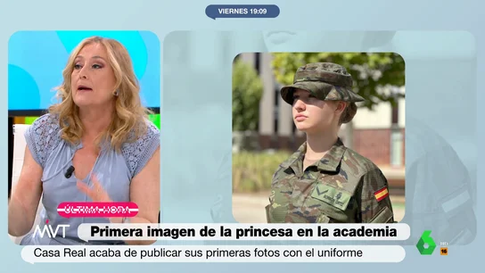 Elisa Beni: "Me parece bien la formación militar de Leonor, va a sustraerse de las indicaciones de Letizia" Elisa Beni: "Me parece bien la formación militar de Leonor, va a sustraerse de las indicaciones de Letizia"