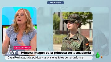Elisa Beni: "Me parece bien la formación militar de Leonor, va a sustraerse de las indicaciones de Letizia"