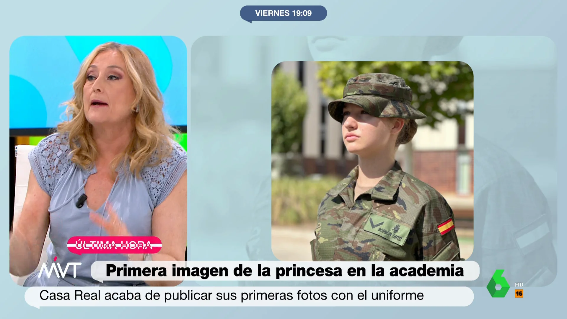 Elisa Beni: "Me parece bien la formación militar de Leonor, va a sustraerse de las indicaciones de Letizia"