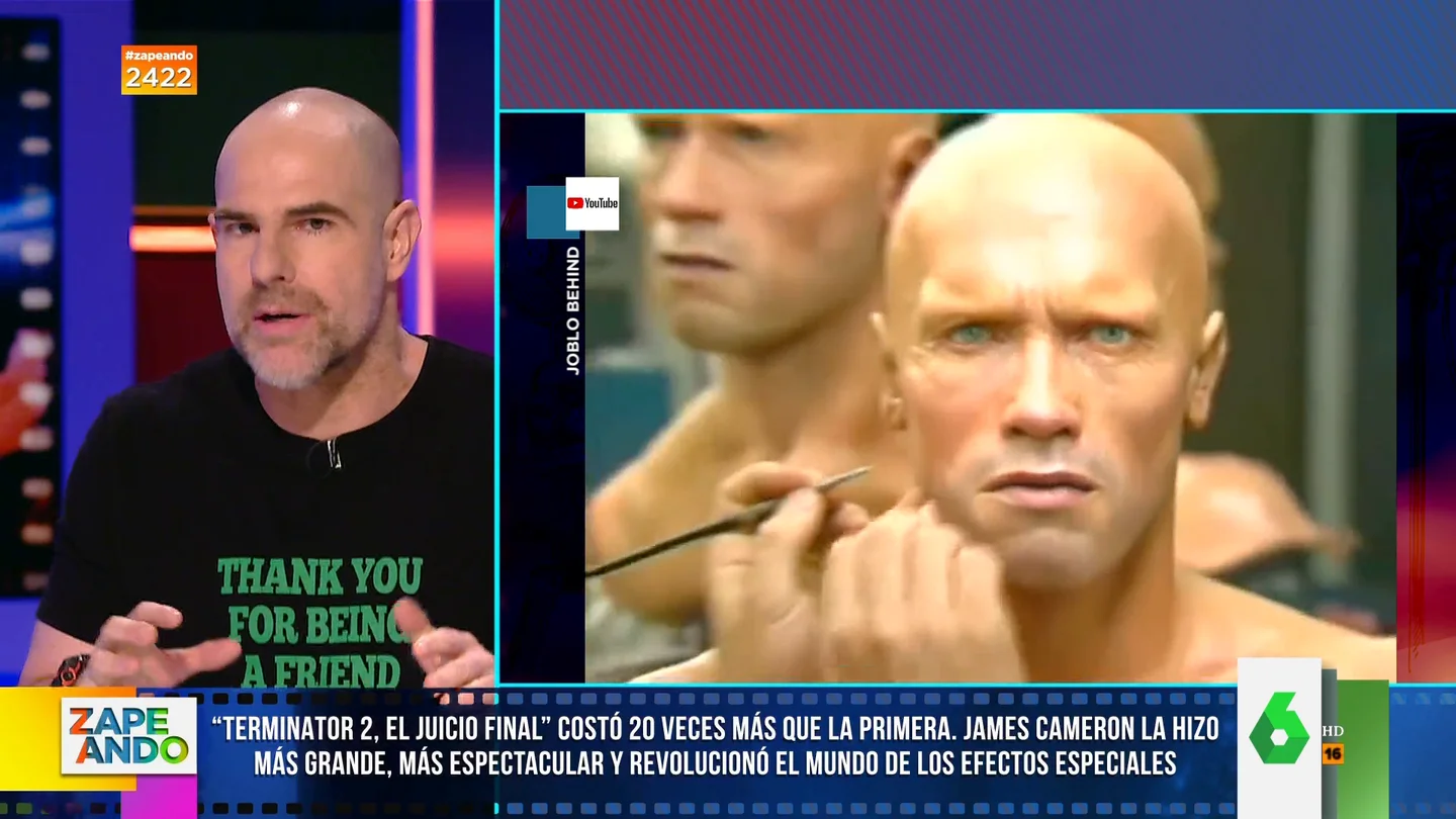 De película de ciencia ficción a mega saga de éxito: Alberto Rey desvela por qué 'Terminator 2' fue "un hito" De película de ciencia ficción a mega saga de éxito: Alberto Rey desvela por qué 'Terminator 2' fue "un hito"