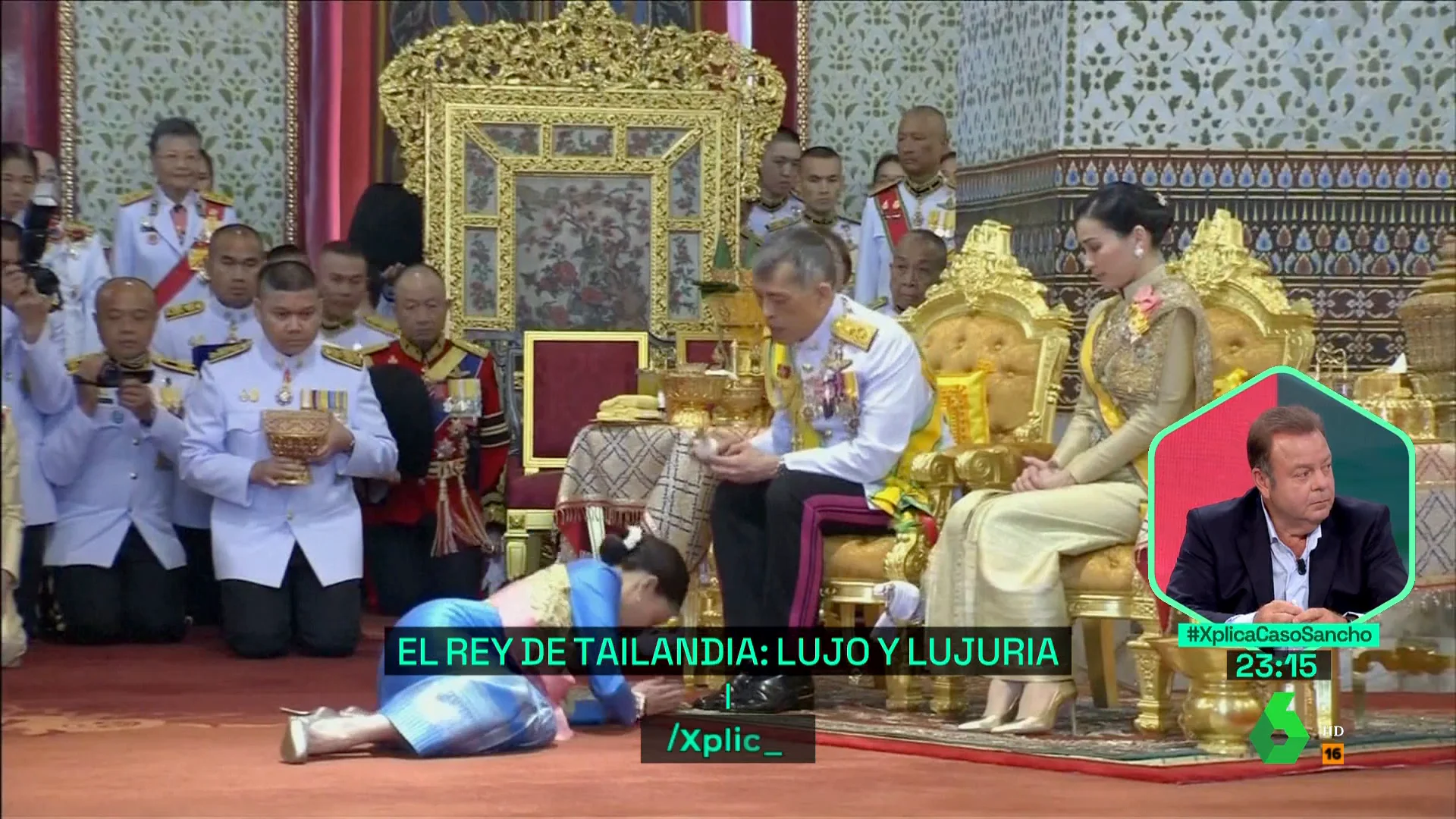 El rey de Tailandia