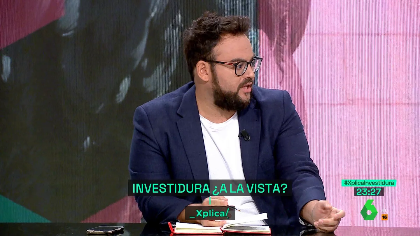 El análisis de José Enrique Monrosi sobre la investidura: "Feijóo intenta alimentar un relato que no tiene recorrido" El análisis de José Enrique Monrosi sobre la investidura: "Feijóo intenta alimentar un relato que no tiene recorrido"