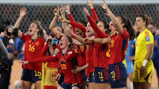 España celebra el Mundial de fútbol España celebra el Mundial de fútbol