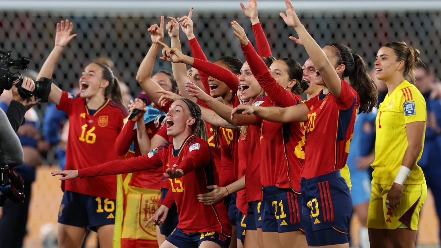 España celebra el Mundial de fútbol España celebra el Mundial de fútbol