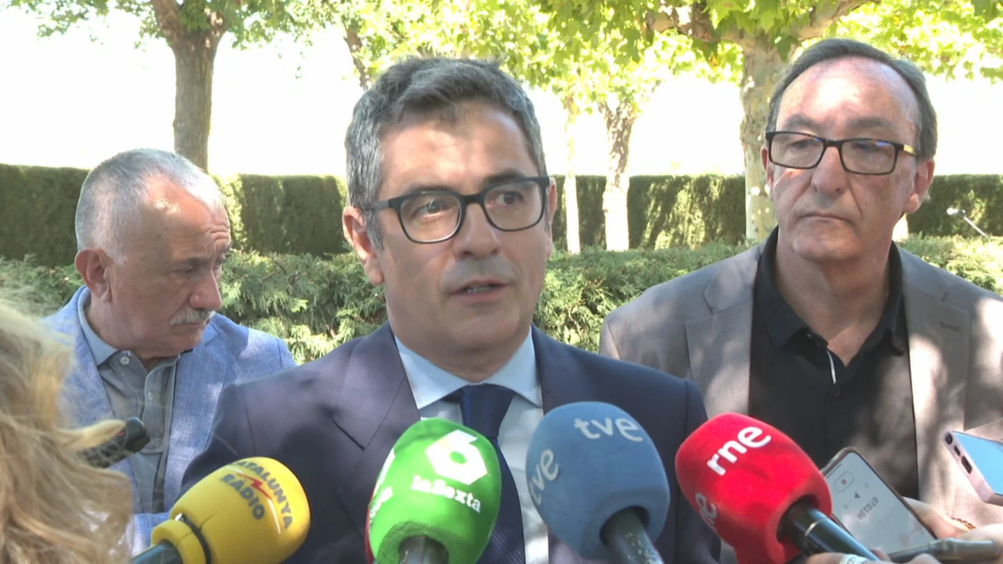 El ministro en funciones de la Presidencia, Relaciones con las Cortes y Memoria Democrática, Félix Bolaños. El ministro en funciones de la Presidencia, Relaciones con las Cortes y Memoria Democrática, Félix Bolaños.