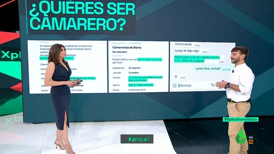 Indignantes ofertas de empleo para camareros Indignantes ofertas de empleo para camareros