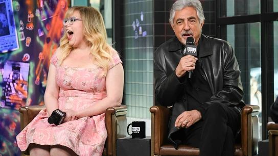 Kirsten Vangsnes y Joe Mantegna ('Mentes criminales') en 2018 Kirsten Vangsnes y Joe Mantegna ('Mentes criminales') en 2018
