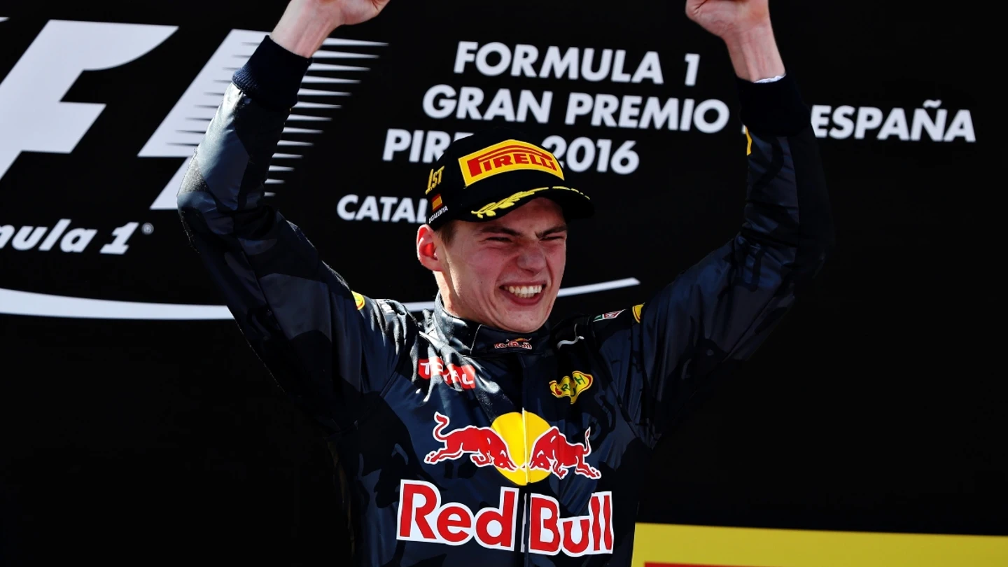 Max Verstappen, tras ganar el GP de España 2016 Max Verstappen, tras ganar el GP de España 2016