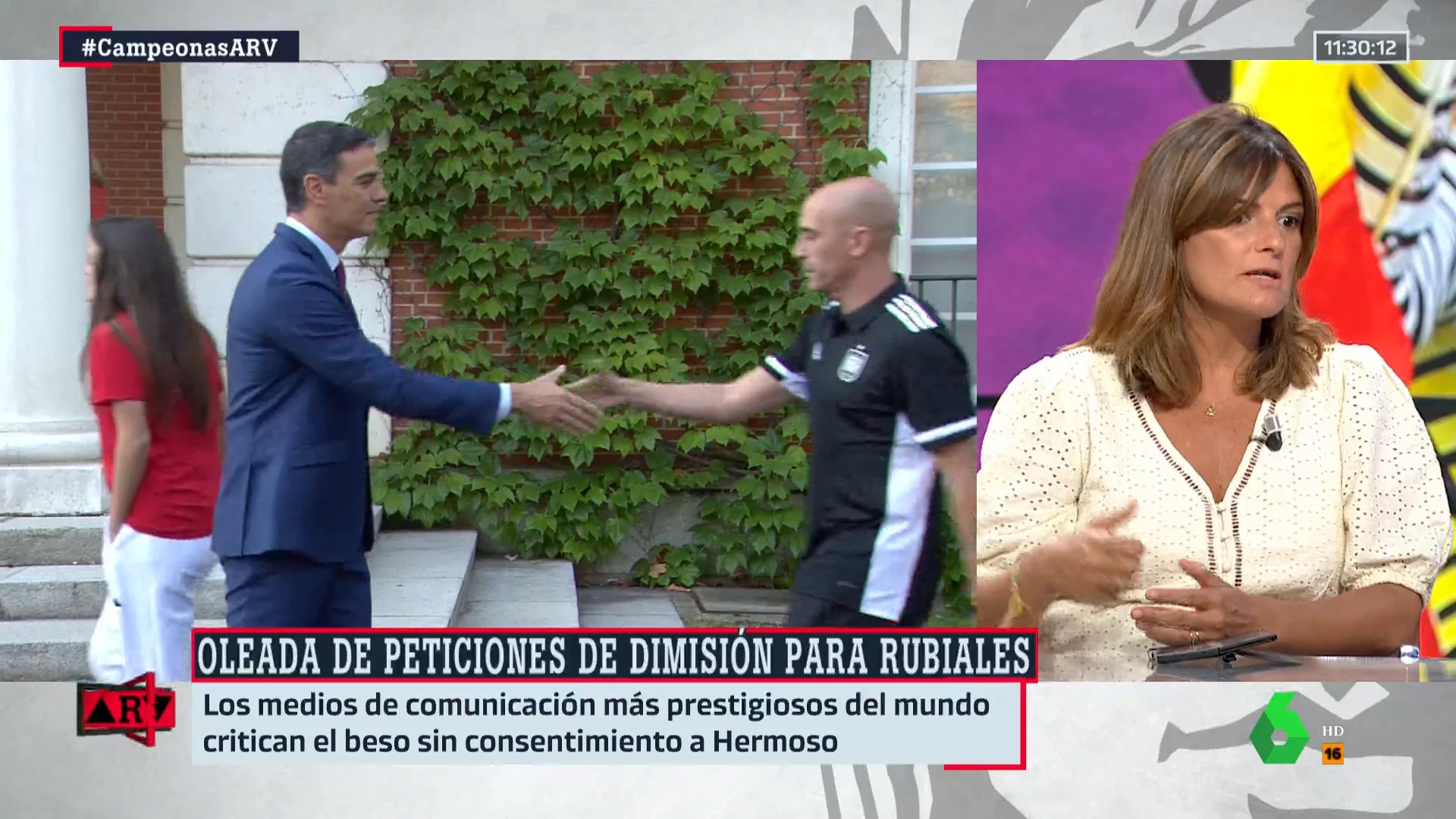 Pilar Gómez, tajante con Luis Rubiales: "Debería ser cesado"