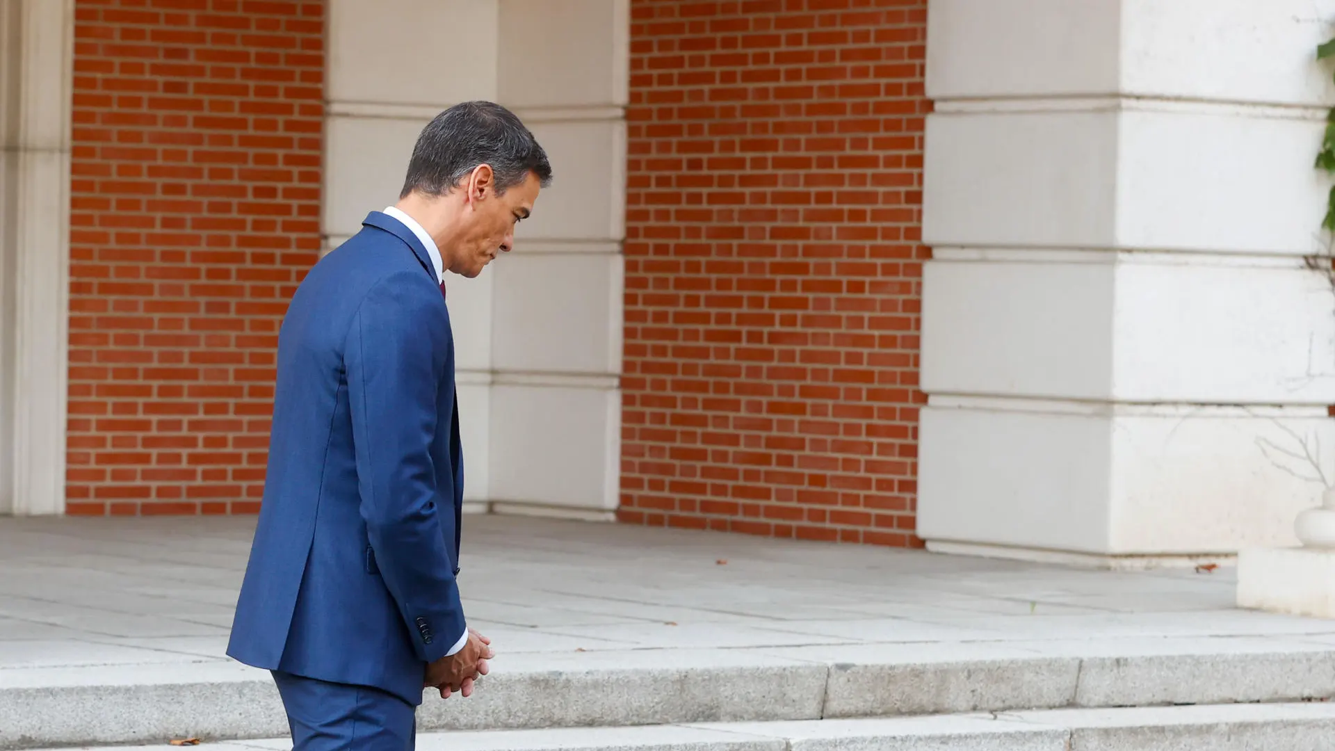 El presidente del Gobierno en funciones, Pedro Sánchez