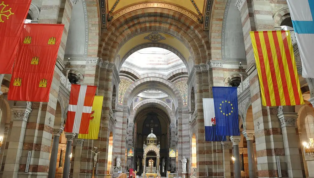 Interior de la Catedral de Marsella