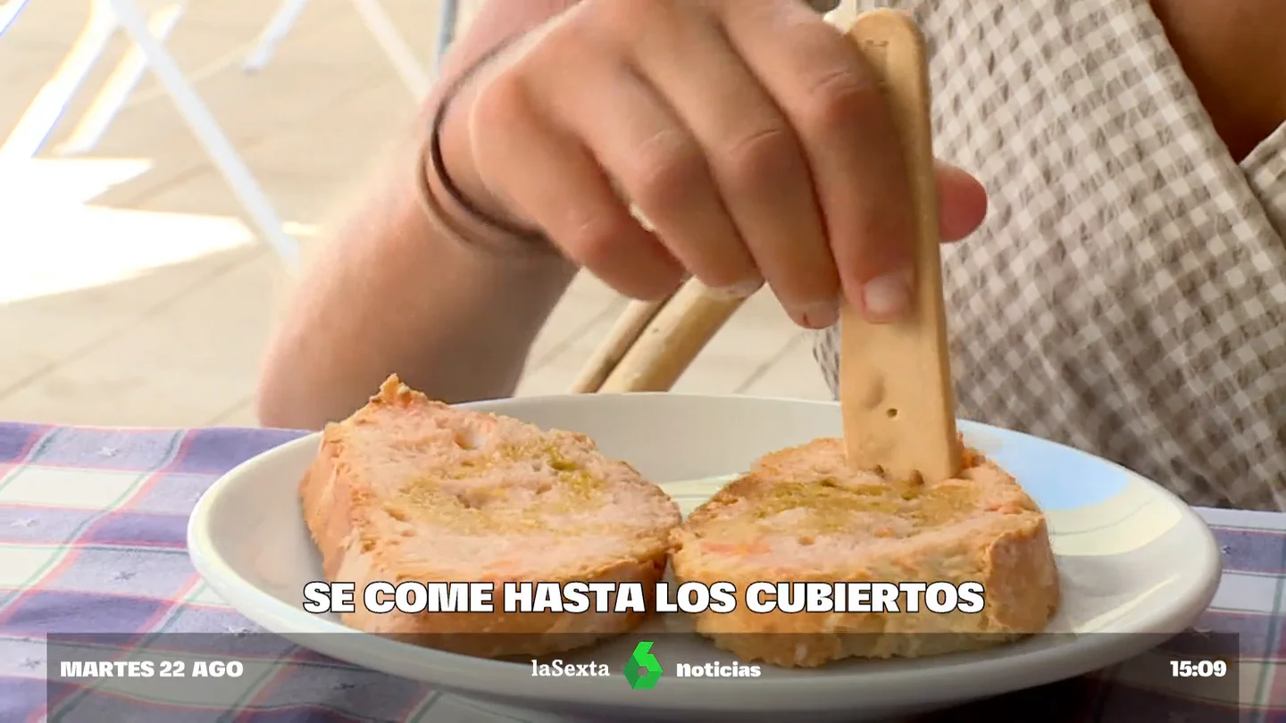 Comerse los cubiertos: lo último en la guerra contra el plástico Comerse los cubiertos: lo último en la guerra contra el plástico