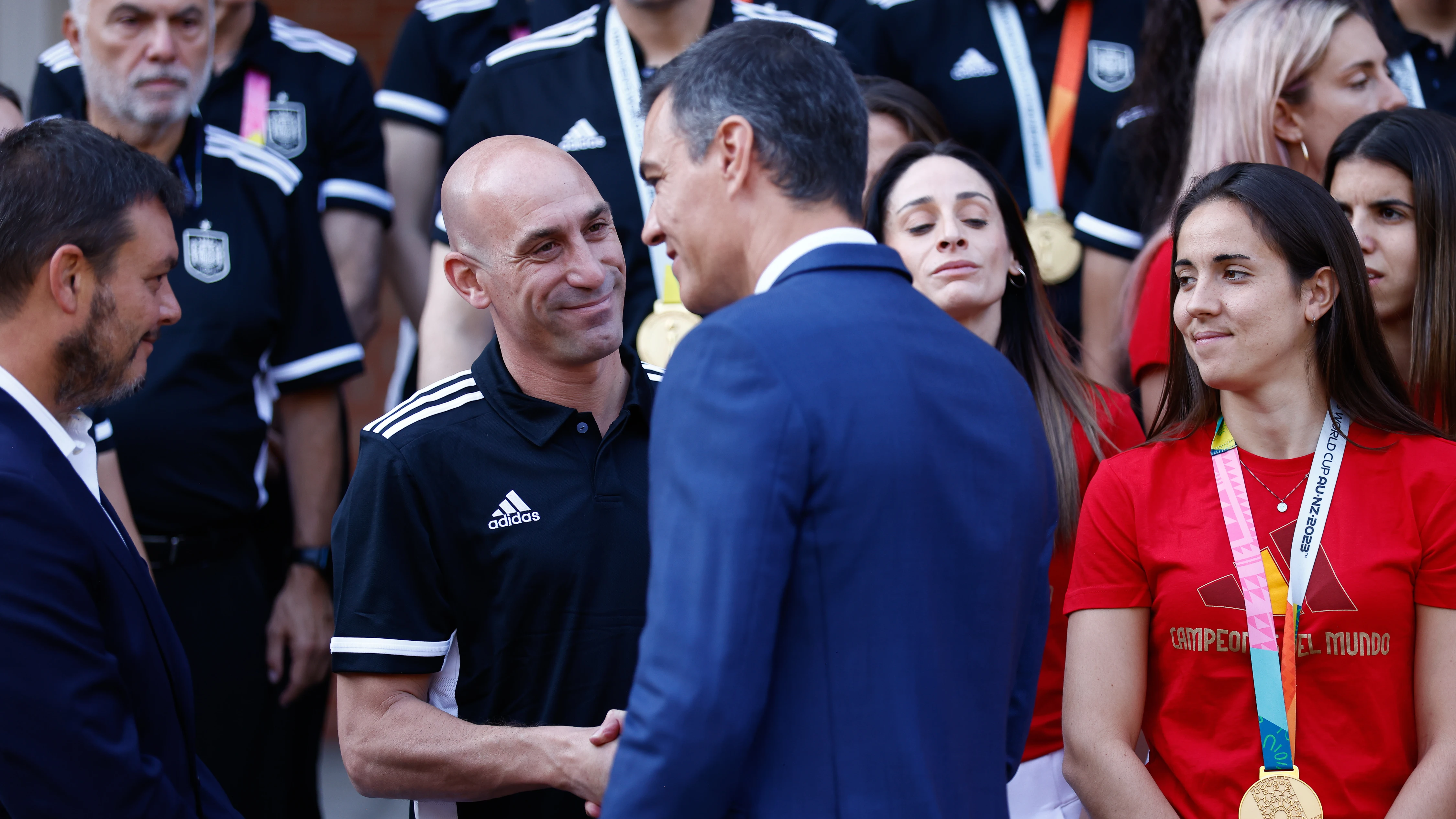 Pedro Sánchez y Luis Rubiales