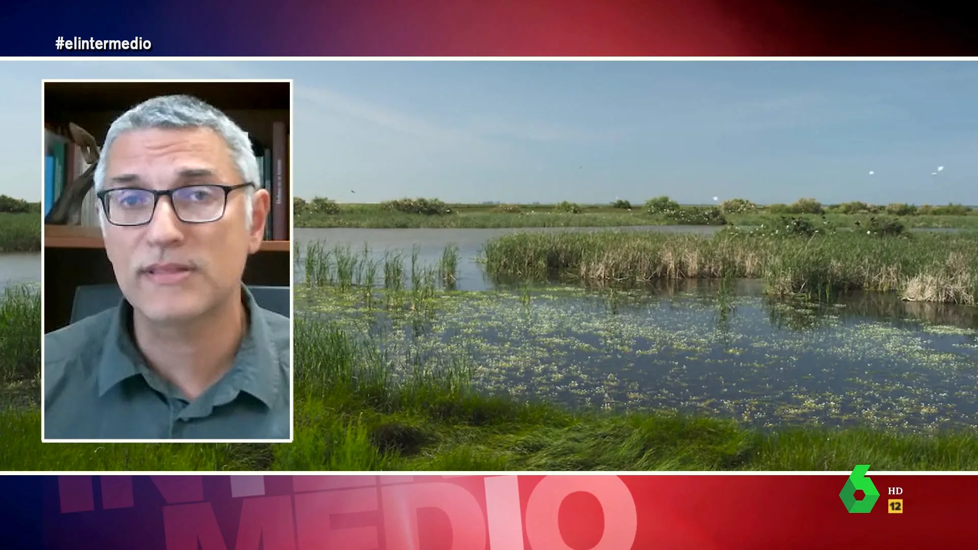 Eloy Revilla advierte de la "situación límite" en Doñana: "El consumo del agua no es sostenible en el acuífero"