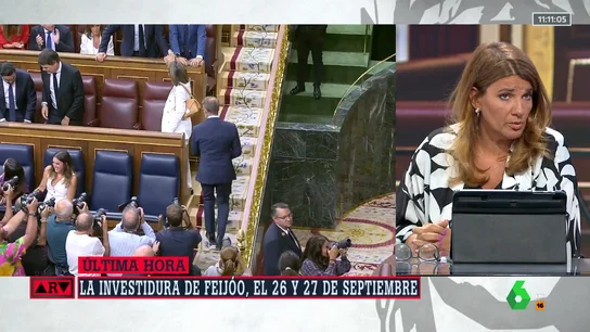 Claver, sobre la fecha de investidura: "Elimina la posibilidad de que, en caso de repetición, tengamos que votar en navidades" Claver, sobre la fecha de investidura: "Elimina la posibilidad de que, en caso de repetición, tengamos que votar en navidades"