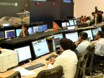 La misión espacial de la India Chandrayaan-3 conquista el polo sur de la Luna La misión espacial de la India Chandrayaan-3 conquista el polo sur de la Luna