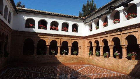 Patio. Monasterio de La Rábida