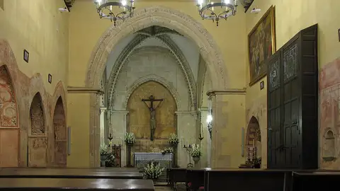 Interior del Monasterio de La Rábida Interior del Monasterio de La Rábida