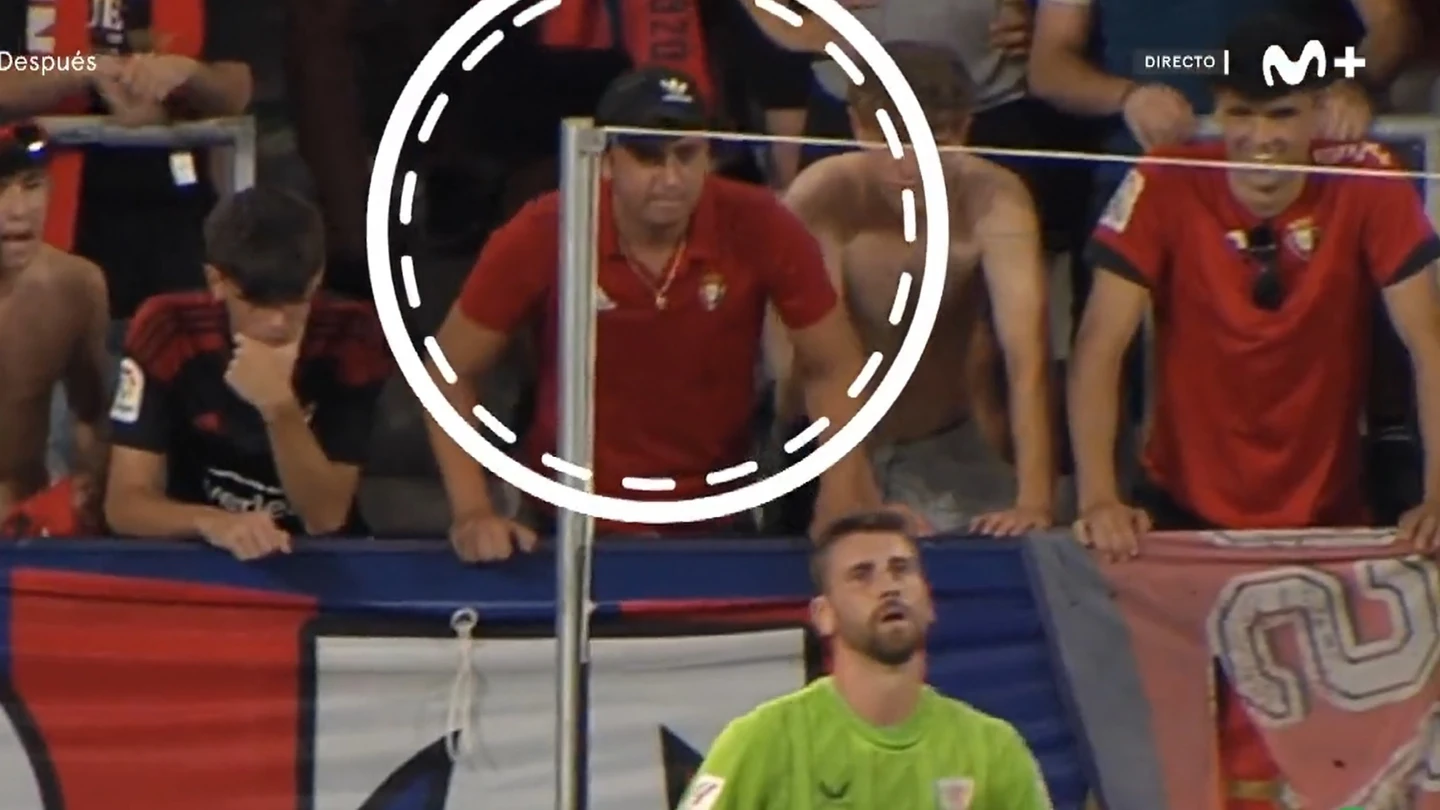 "Puto maric*n": miserables insultos homófobos a Unai Simón en el campo de Osasuna "Puto maric*n": miserables insultos homófobos a Unai Simón en el campo de Osasuna
