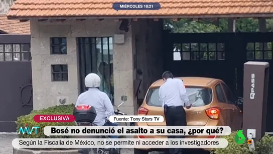 Seguridad en la urbanización de Miguel Bosé Seguridad en la urbanización de Miguel Bosé