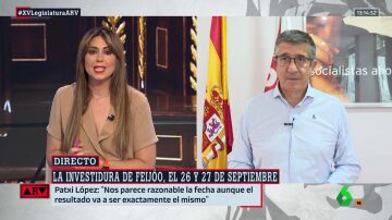 Patxi López, sobre Feijóo: "Es una investidura fallida que va a bloquear un mes el país"