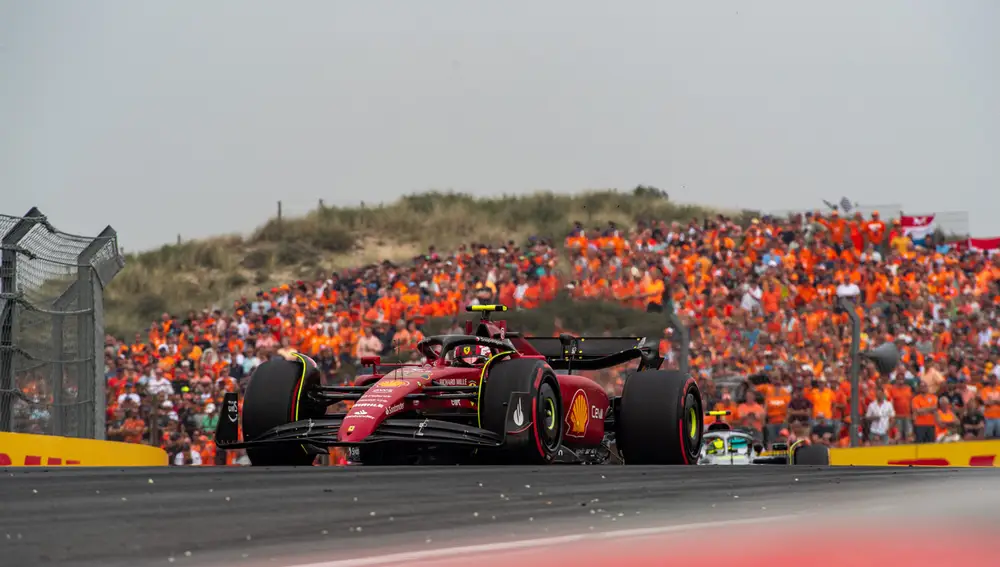 Charles Leclerc en el GP de Países Bajos 2022