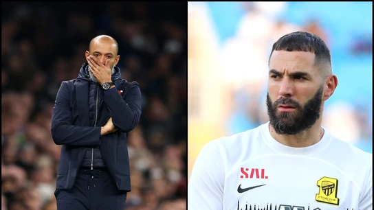 Karim Benzema y Nuno Espírito Santo Karim Benzema y Nuno Espírito Santo