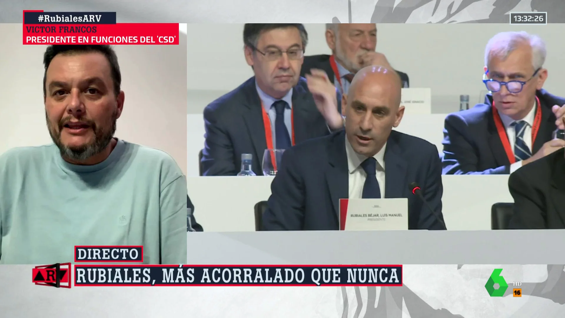  El CSD iniciará este lunes el procedimiento de análisis de las denuncias a Rubiales