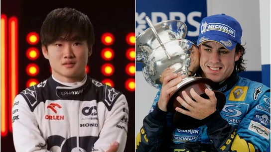 Tsunoda y Alonso Tsunoda y Alonso