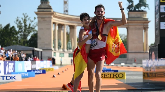 Álvaro Martín y María Pérez consiguen dos nuevos oros en los Mundiales de Budapest Álvaro Martín y María Pérez consiguen dos nuevos oros en los Mundiales de Budapest
